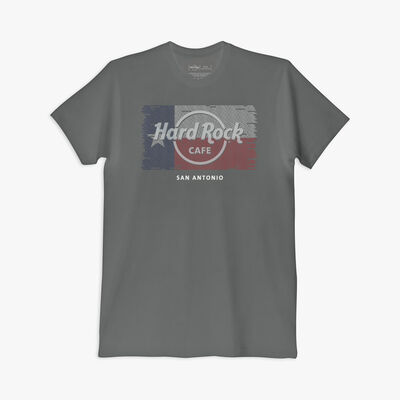 Repeat City Local Flag Tee In Charcoal Gray